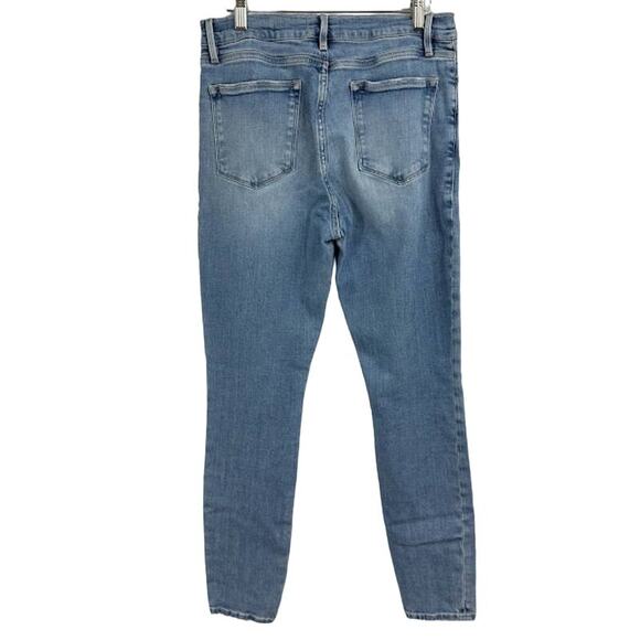 Frame Le High Skinny Jeans size 31 Light Wash - Picture 4 of 10